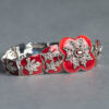 Pulsera Esmalte Rojo