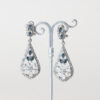 Pendientes Jade Azul