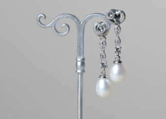 Pendientes Oana. Art Deco