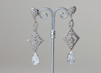 Pendientes Odeta. Art Deco