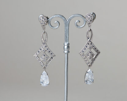 Pendientes Odeta. Art Deco