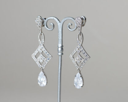 Pendientes Odeta. Art Deco