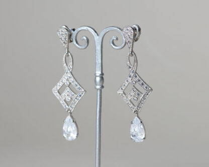 Pendientes Odeta. Art Deco