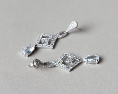Pendientes Odeta. Art Deco