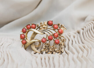 Broche Coralia