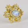 Broche Durán Piedra Luna