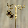 Garnet Cecilo Earrings