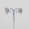 Pendientes Sicilia realizados a mano en plata con marcasitas y perlas de agua dulce