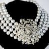 Collar Audrey Perla Gris