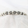 Tiara de nácar y cristal de Swarovski