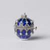 Colgante Huevo Faberge Azul