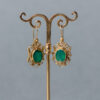 Pendientes Aaron Jade Verde