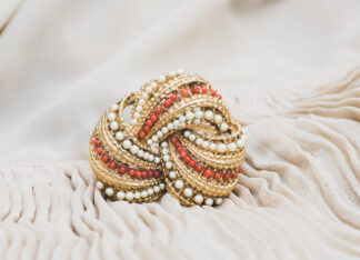 Broche Frances Coral