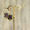 Pendientes Cecilo Amatista