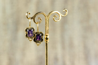 Pendientes Cecilo Amatista
