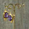 Pendientes Lucius Amatista