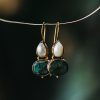Emerald Brahms Earrings