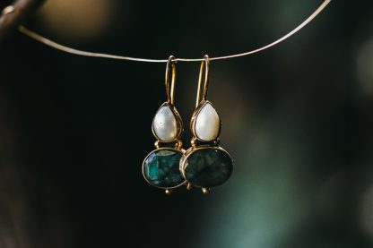 Emerald Brahms Earrings