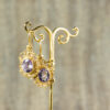 Aaron Amethyst Earrings
