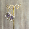 Pendientes Peggy Amatista