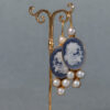 Pendientes Besai Azul