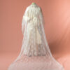 Mantilla de novia Nolina reproduccion del siglo XIX