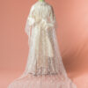 Mantilla de novia Ulmaria reproduccion del siglo XIX