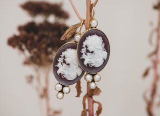 Pendientes Camafeo Bela