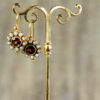 Garnet Cyrano earrings