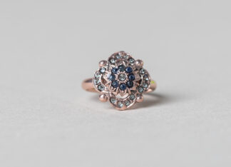 Anillo Dyme Zafiro