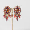 Pendientes Pedraza Malva Naranja