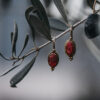 Pendientes Fabia Coral