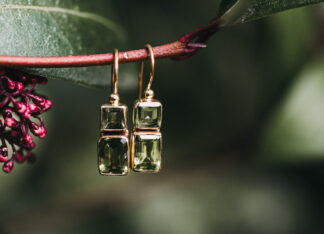 Pendientes Howard Peridoto
