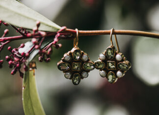 Pendientes Owen Peridoto