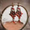 Pendientes Antious Coral