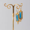 Pendientes Azor Calcedonio