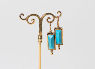 Pendientes Azor Turquesa