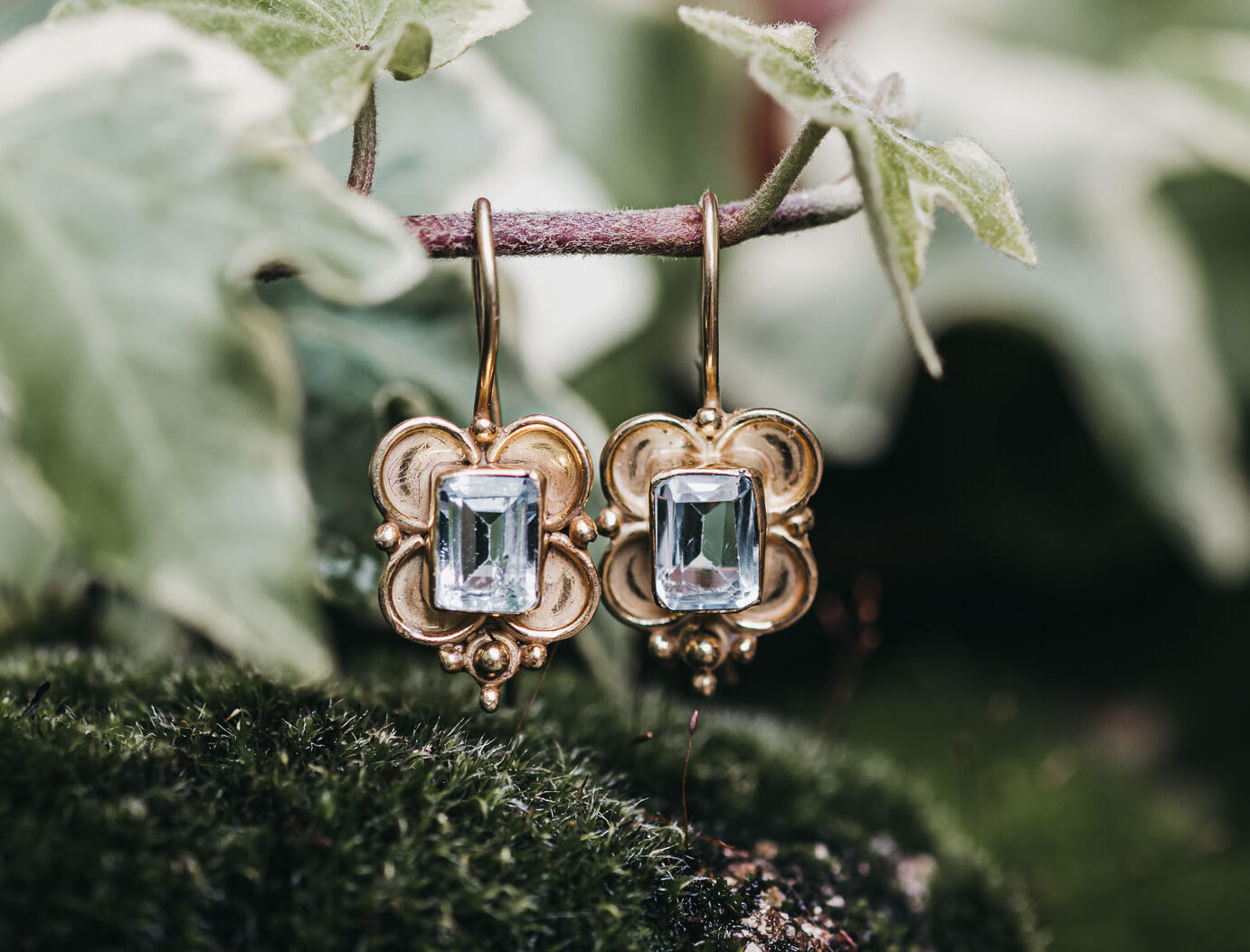 Pendientes Cecilo Topacio