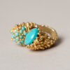 Anillo Palma Turquesa