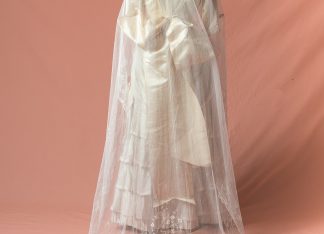Velo de novia antiguo original de los años 20. 1920s Original Wedding Veil