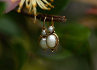 Pendientes Hank Perla