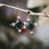 Pendientes Daniel Esmeralda