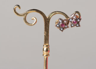 Pendientes Blom Rubi Perla