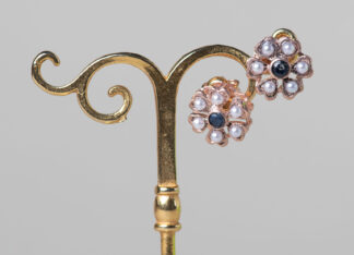 Pendientes Lorea Zafiro