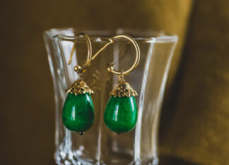 Pendientes Princesa de Éboli Jade Verde