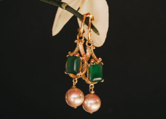 Pendientes Lucrecia de Medici Ágata