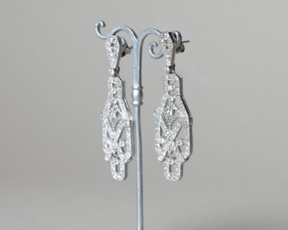 Pendientes Safi. Art Deco