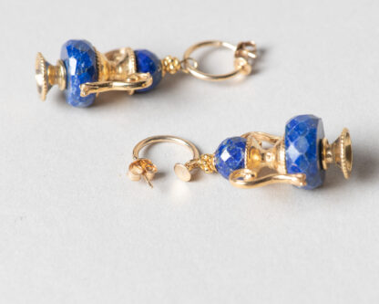 Pendientes Juana de Habsburgo en lapislazuli