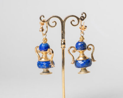 Pendientes Juana de Habsburgo en lapislazuli