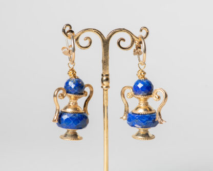 Pendientes Juana de Habsburgo en lapislazuli